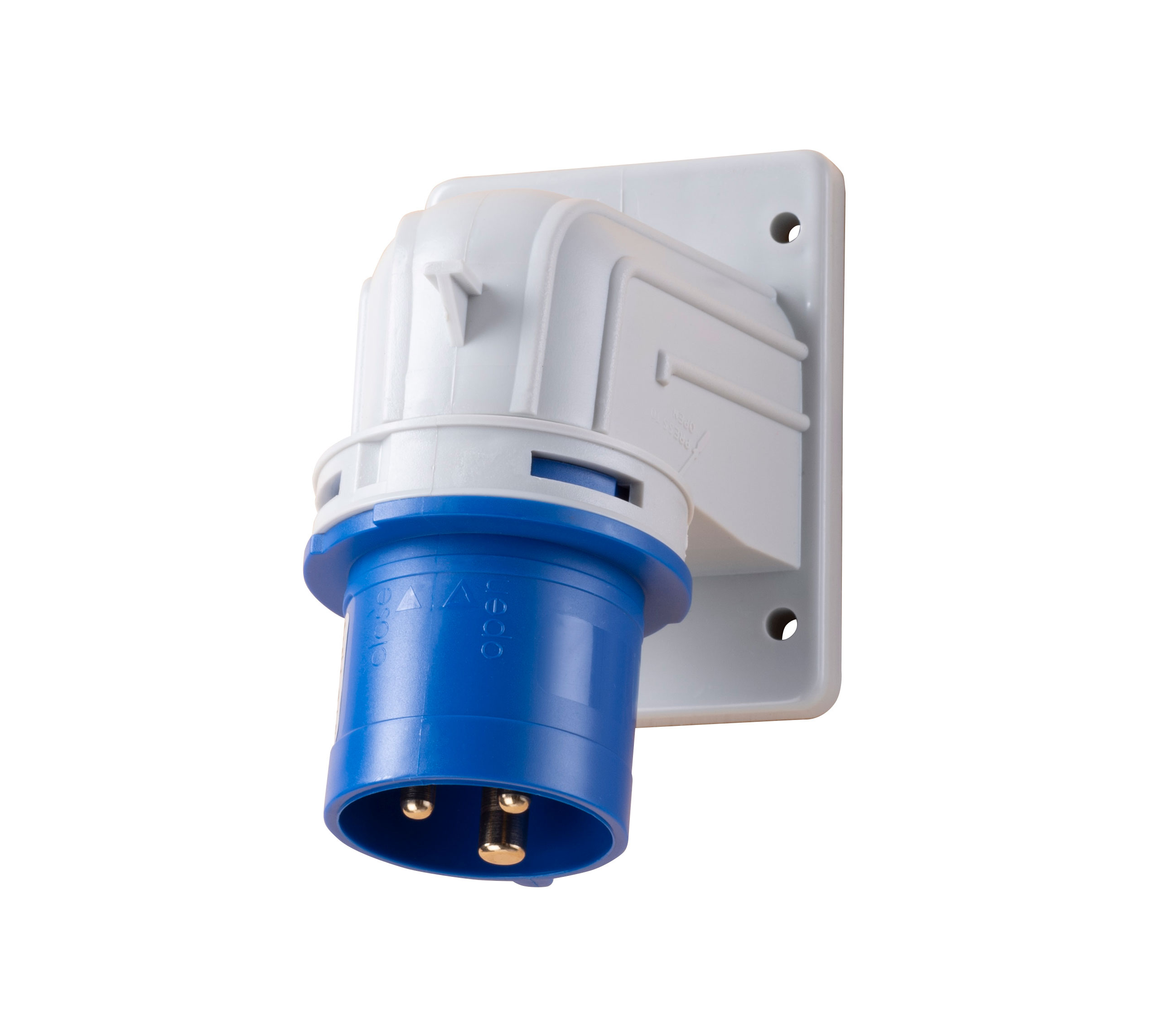 Spine da parete 16A, 32A – IP54 – inclinata a 90°