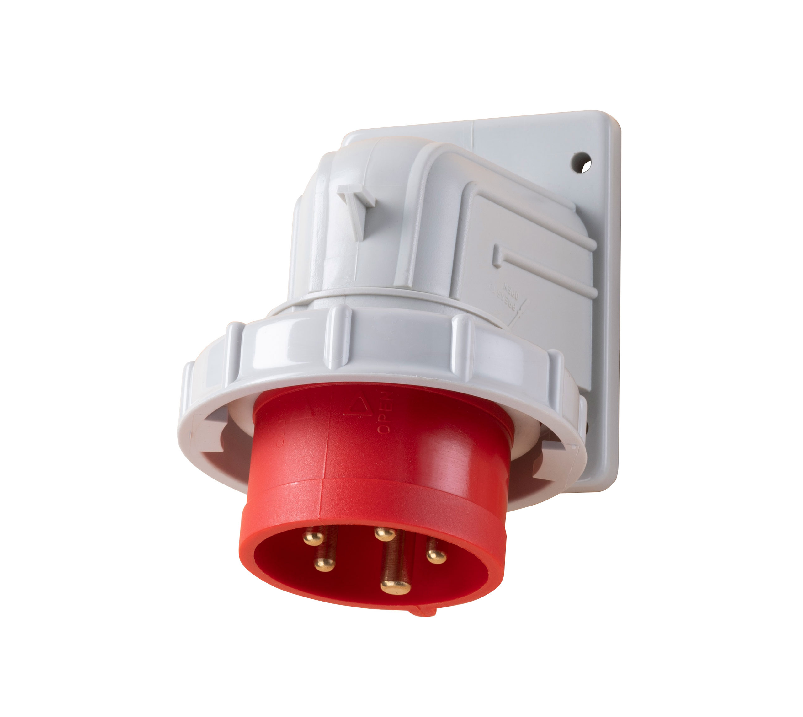 Spine da parete 16A, 32A – IP67 – inclinata a 90°