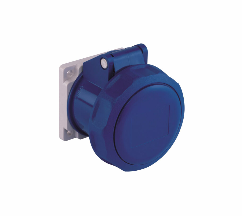 Prese da incasso diritte 16A – IP66/67 – 55×55