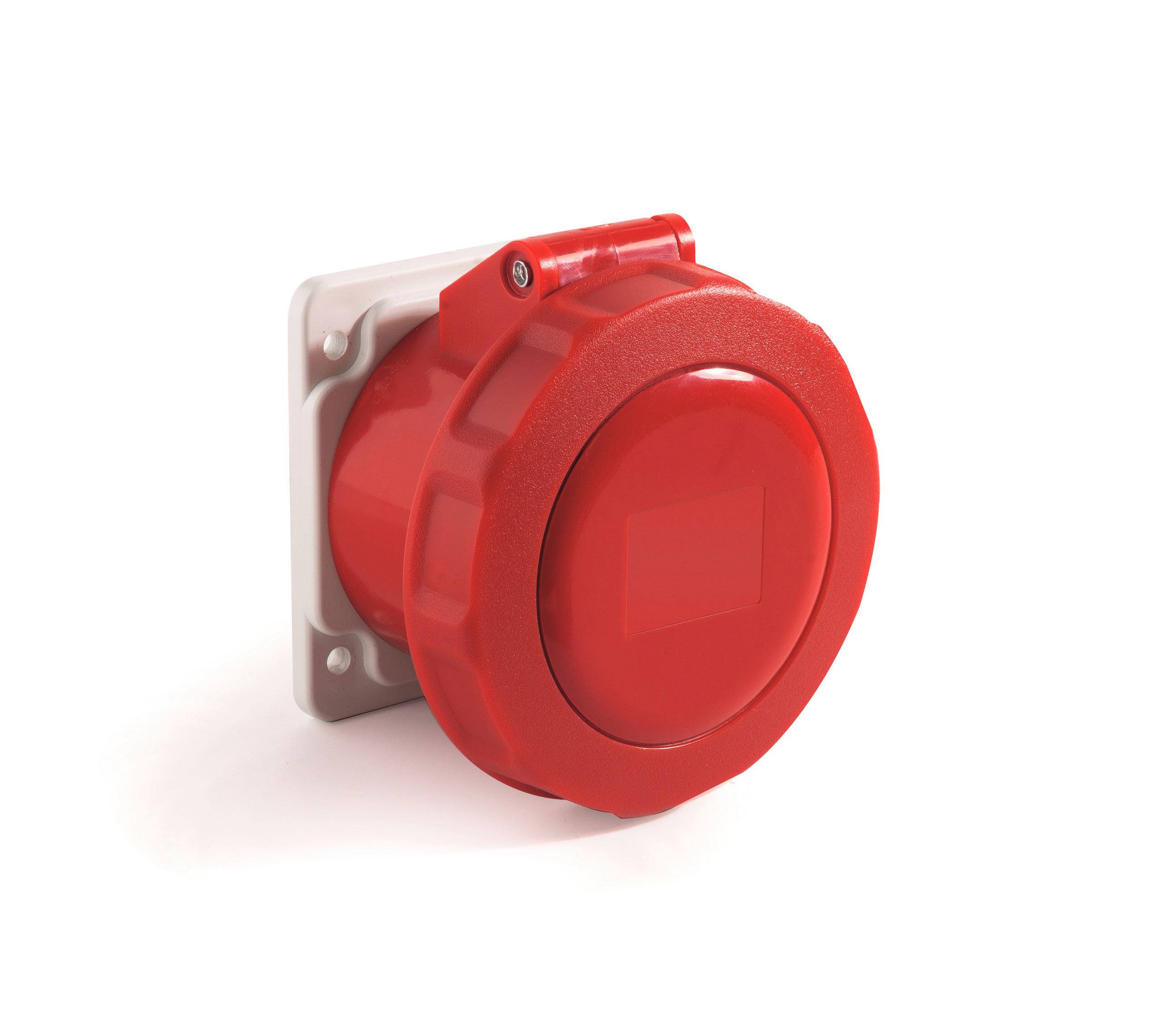 Prese da incasso diritte 16A, 32A – IP66/IP67 – 75×75