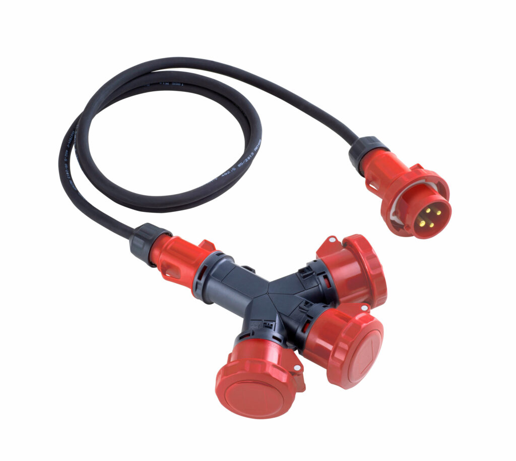 Moltiplicatori a 3 uscite, con cavo – IP67