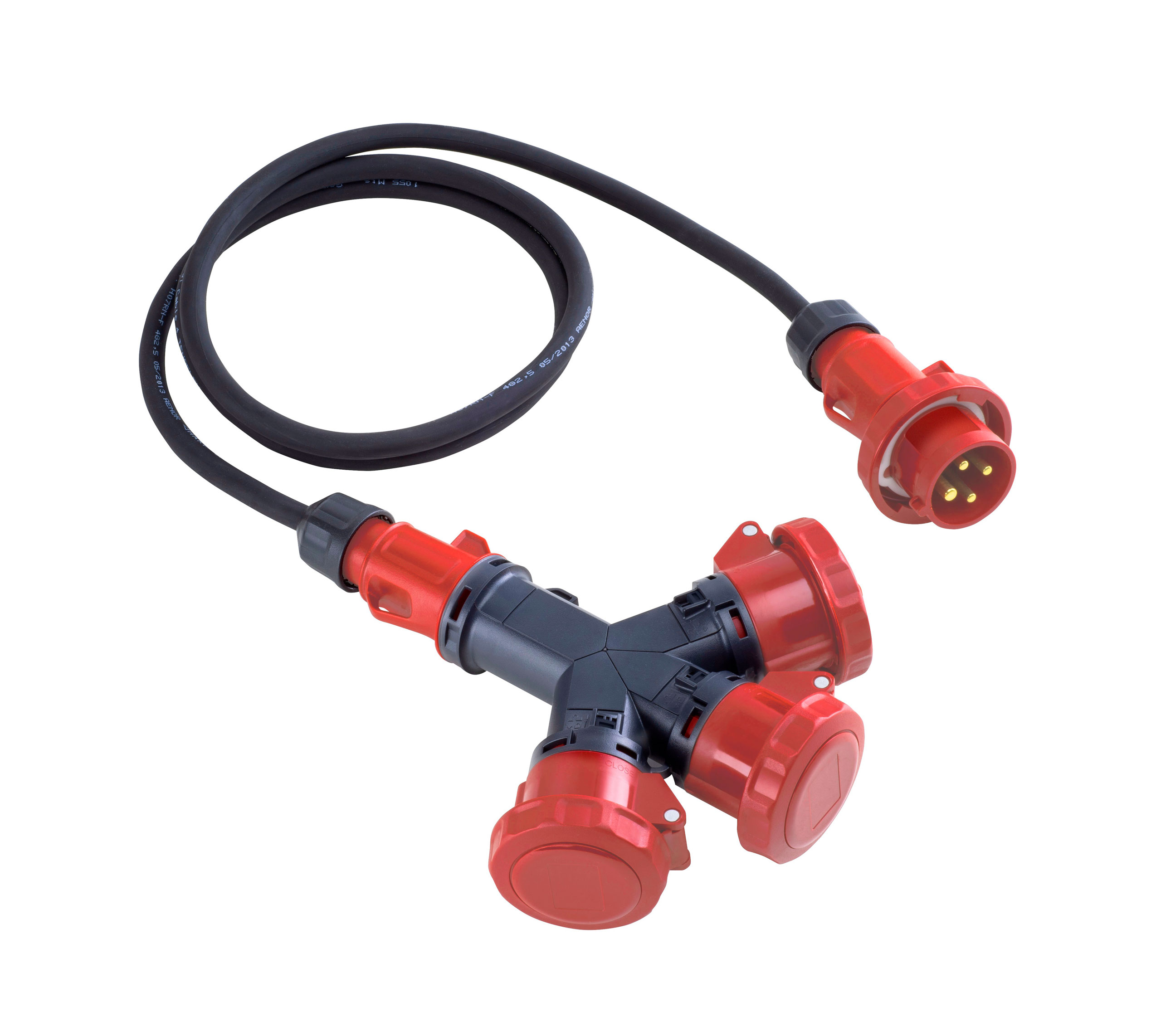 Moltiplicatore con cavo 3h, IP66/IP67