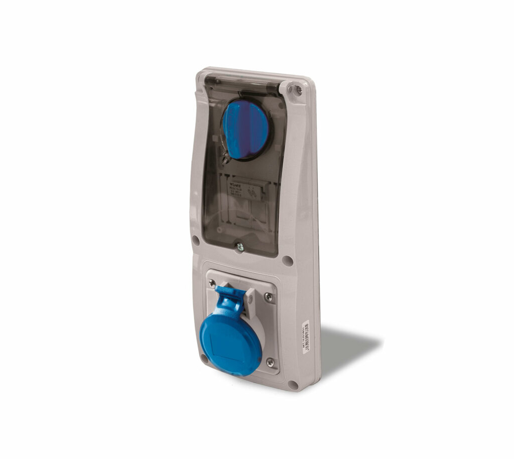 Serie 16 – Serie 16 – Prese interbloccate da incasso con portafusibili, 16A, 32A -IP54