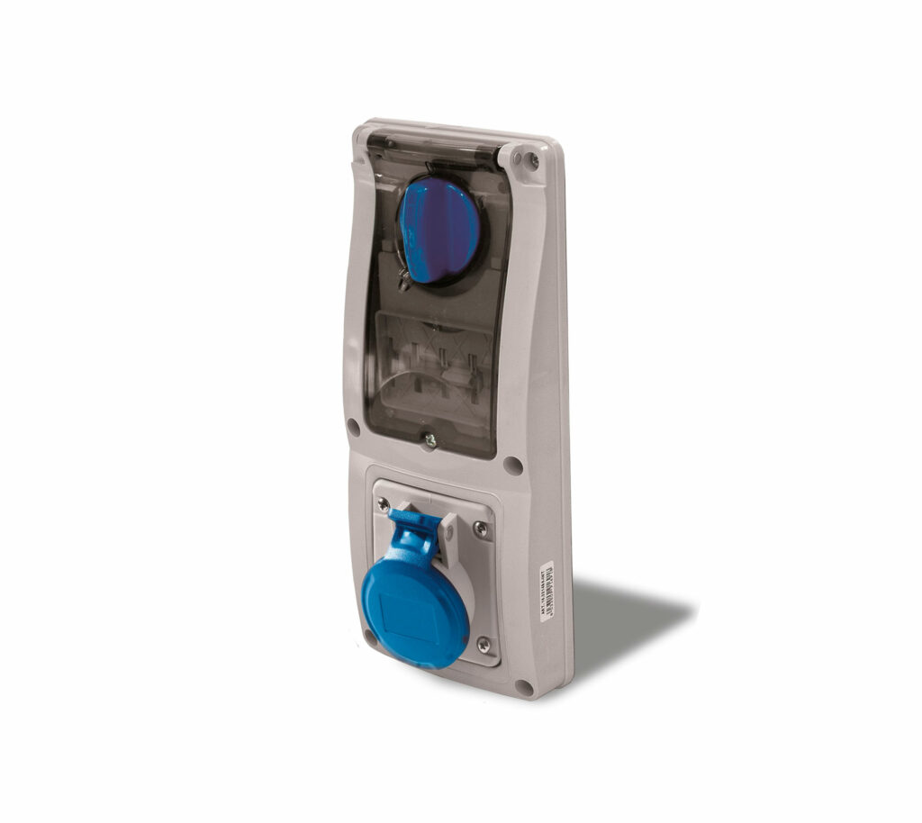Serie 16 – Prese interbloccate da incasso con MT, 16A, 32A -IP54