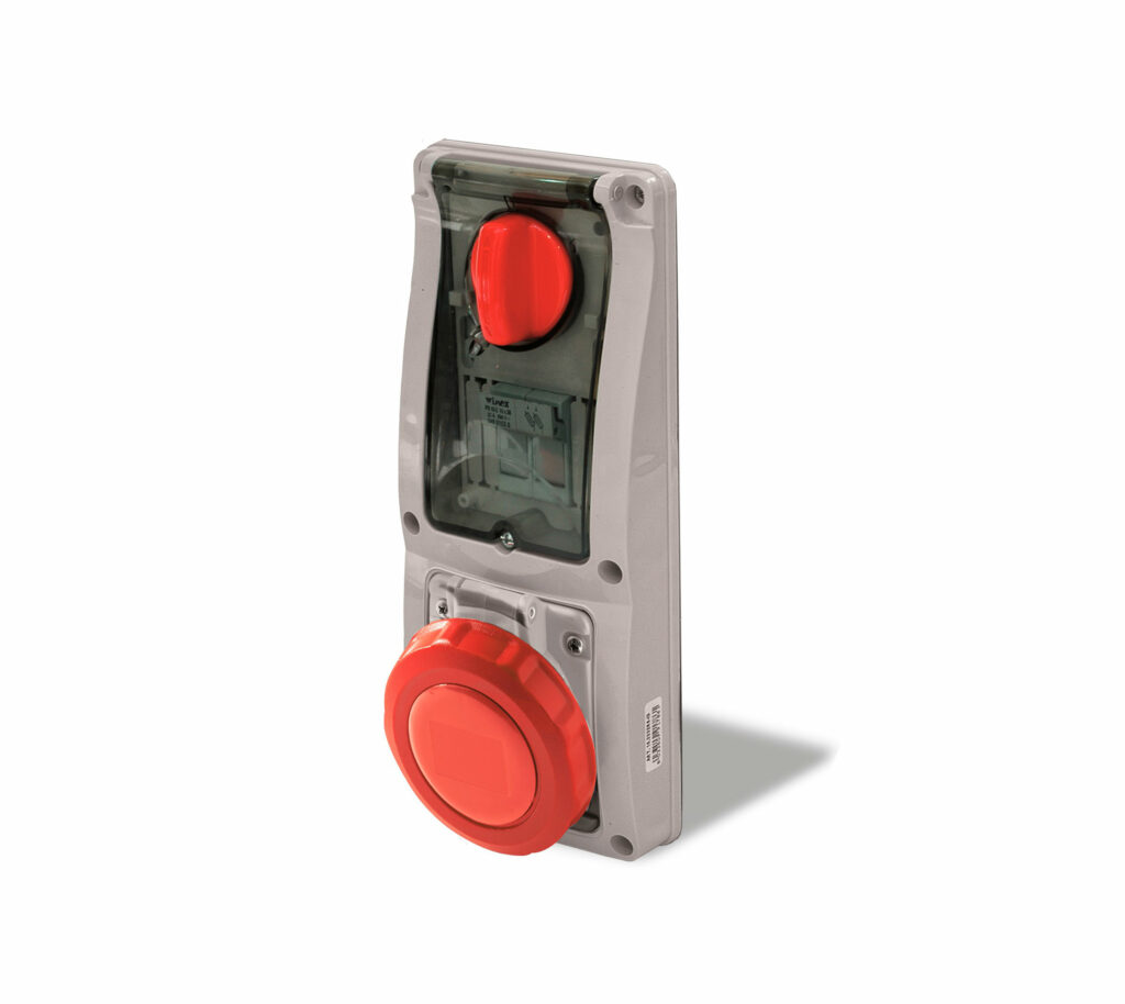 Serie 16 – Prese interbloccate da incasso con portafusibili, 16A, 32A -IP67