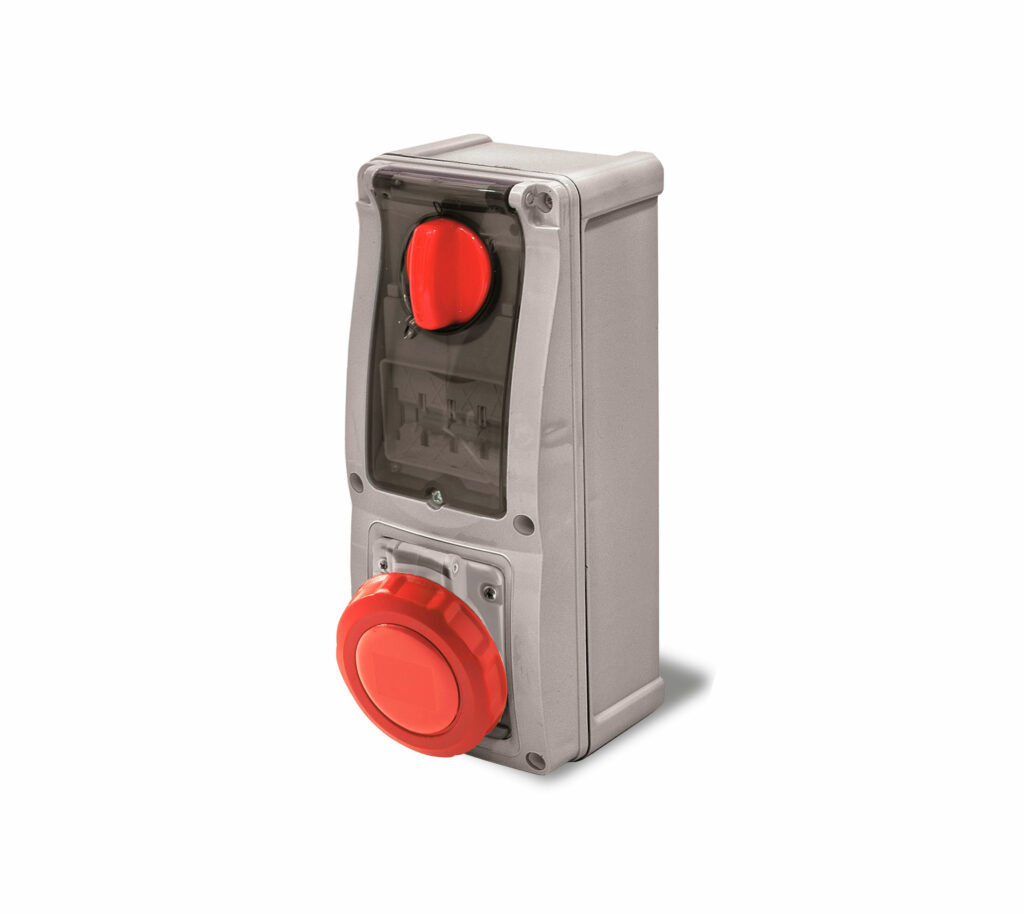 Serie 16 – Prese interbloccate da parete con MT, 16A, 32A, 63A -IP67