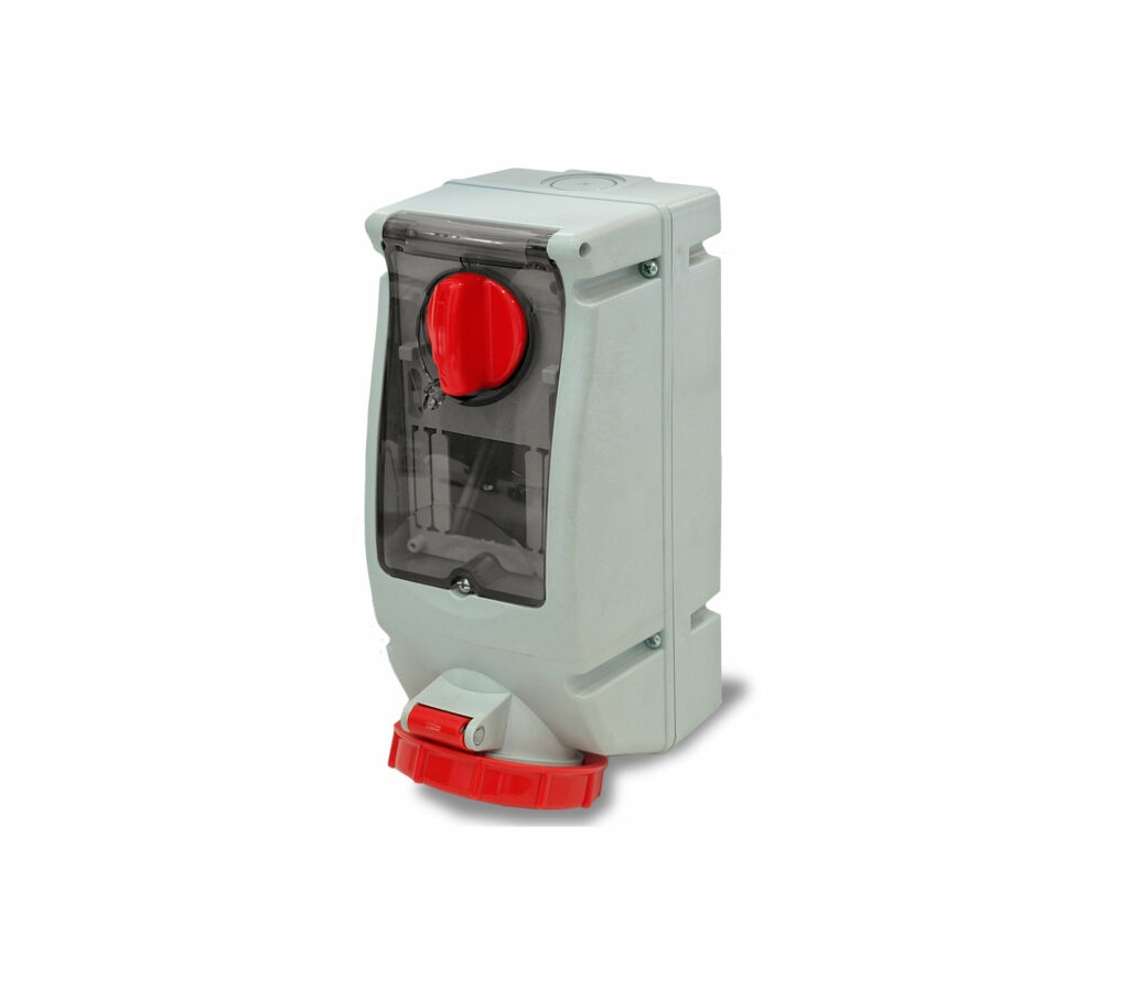 Serie 17 – Prese interbloccate con barra DIN – IP67