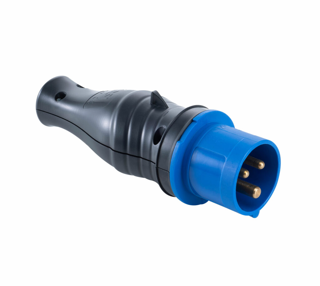 Adattatore industriale per spine Schuko pressofuse – con terra