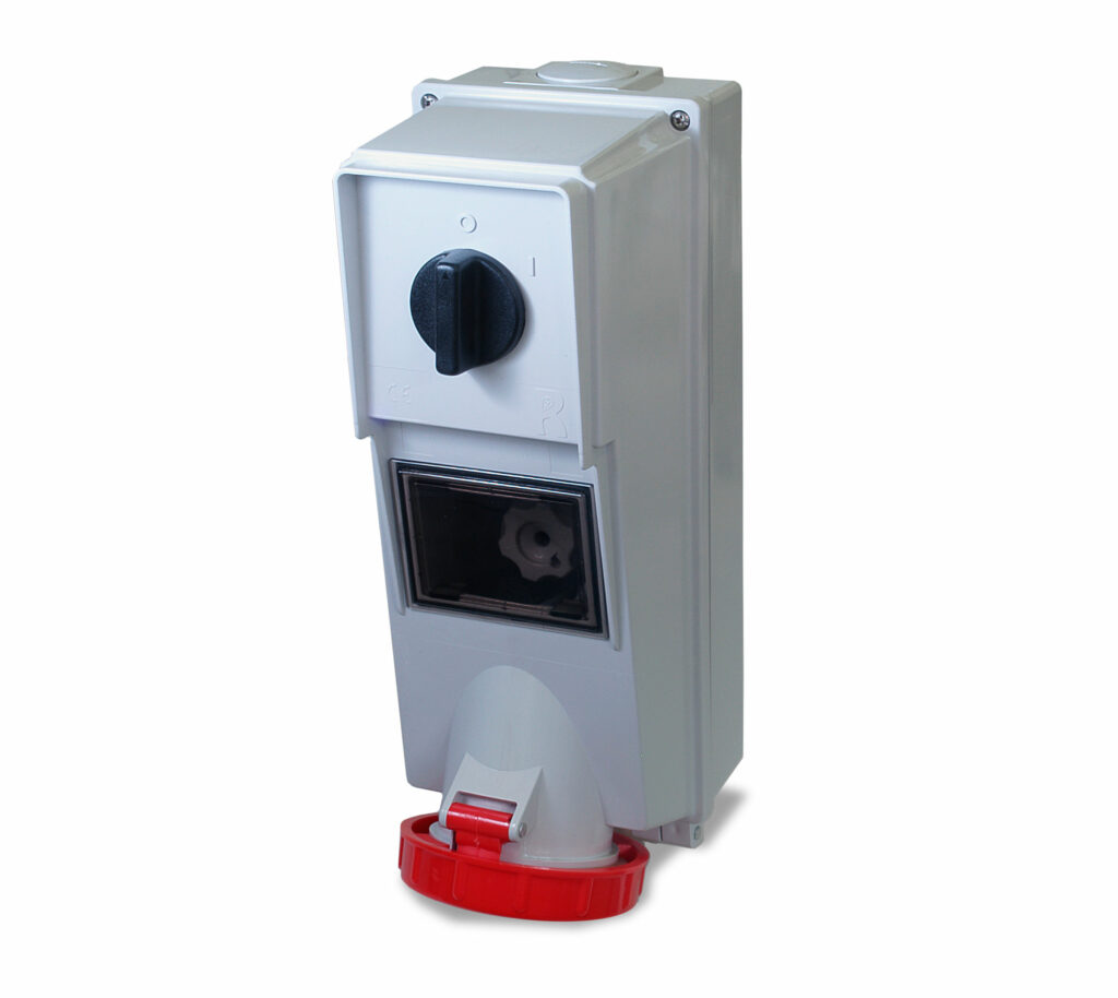 Serie 15 – Prese interbloccate con MT, 63A – IP55