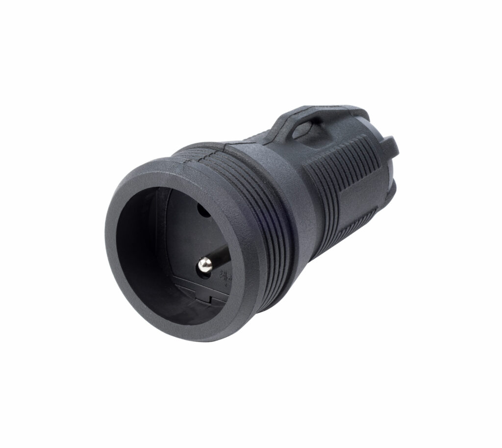 Presa in gomma 16A IP20 – Standard Francia