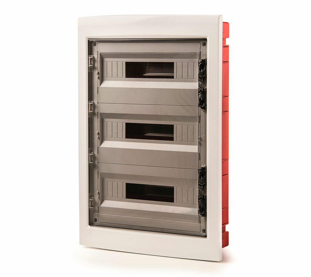 Centralino da incasso – 54 (18×3) mod.