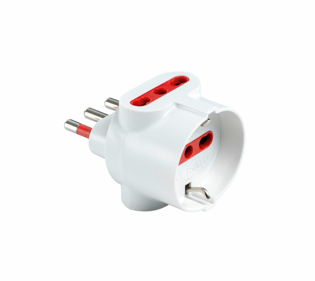 Adattatore triplo 16A
