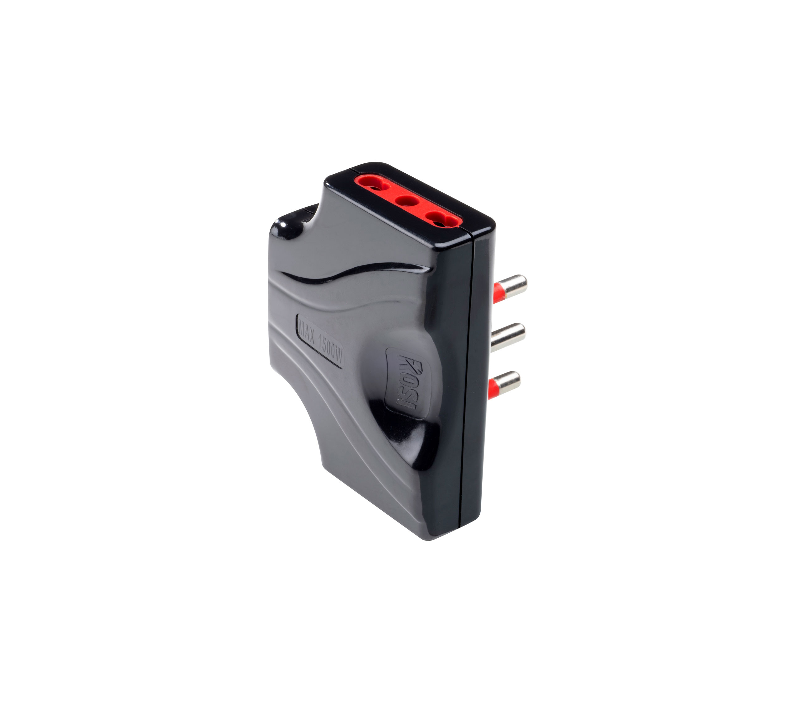 Adattatore triplo extrapiatto 16A