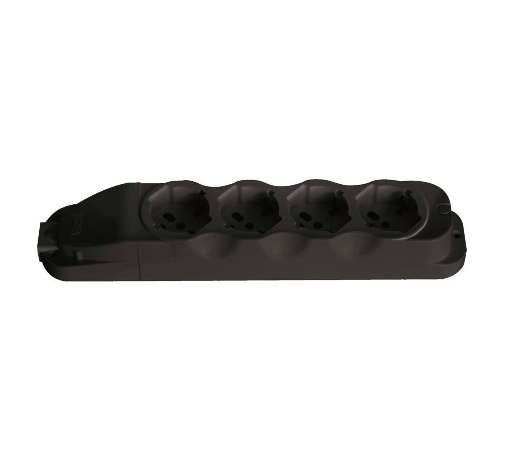 4 prese Schuko biv.